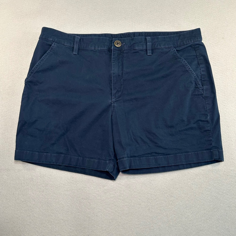 Chubbies Originals Shorts Mens 36 Navy Blue 5.5 Inseam Stretch Chino Casual
